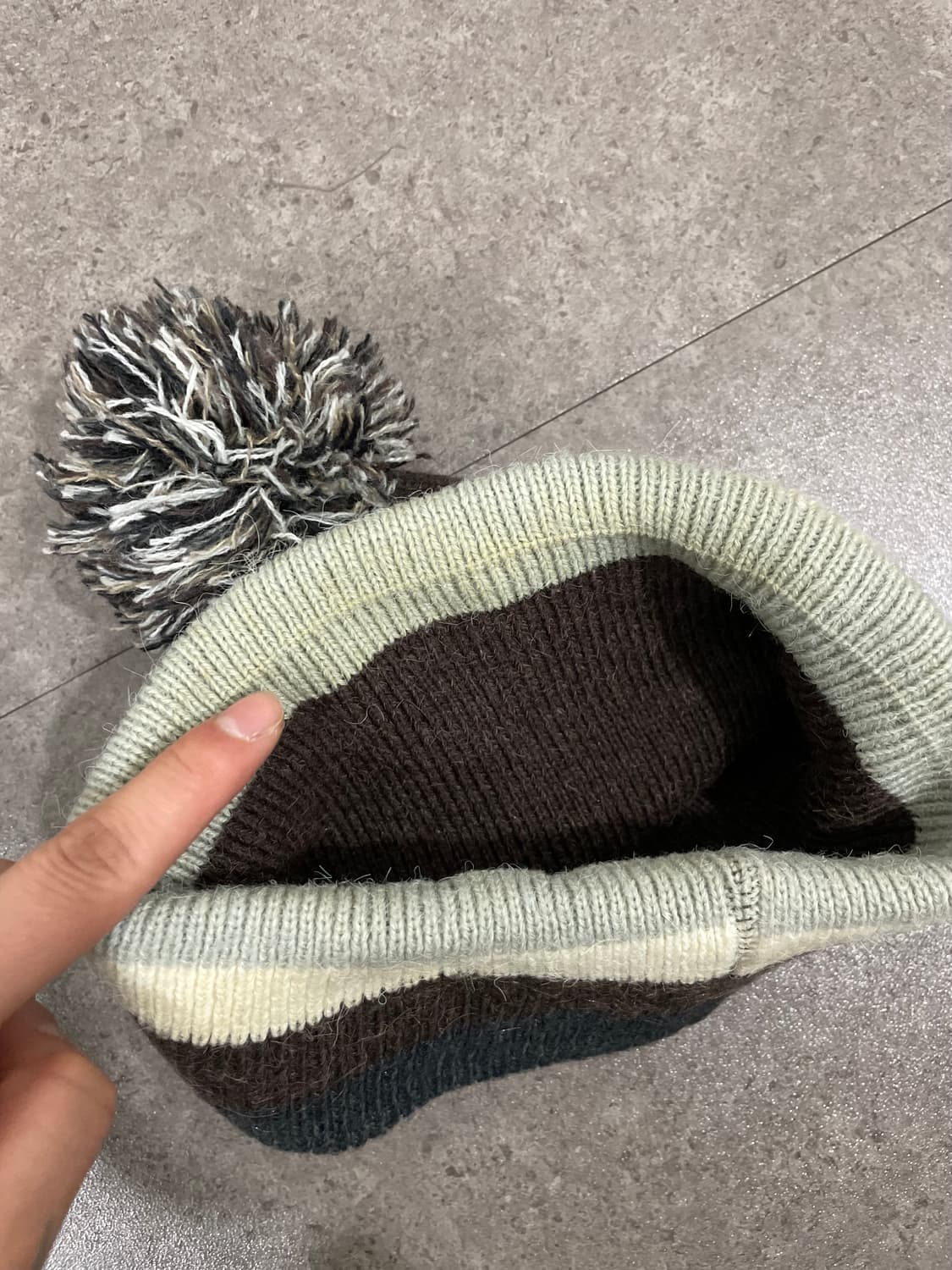 Bad Boy 배드 보이 울 방울비니 상품이미지7