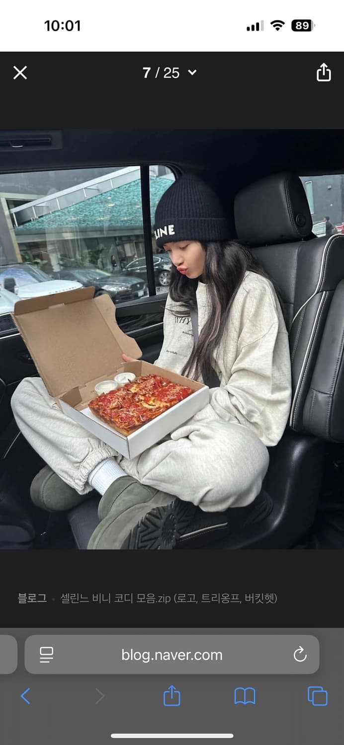 셀린느 네이비 비니 (새제품) 상품이미지7