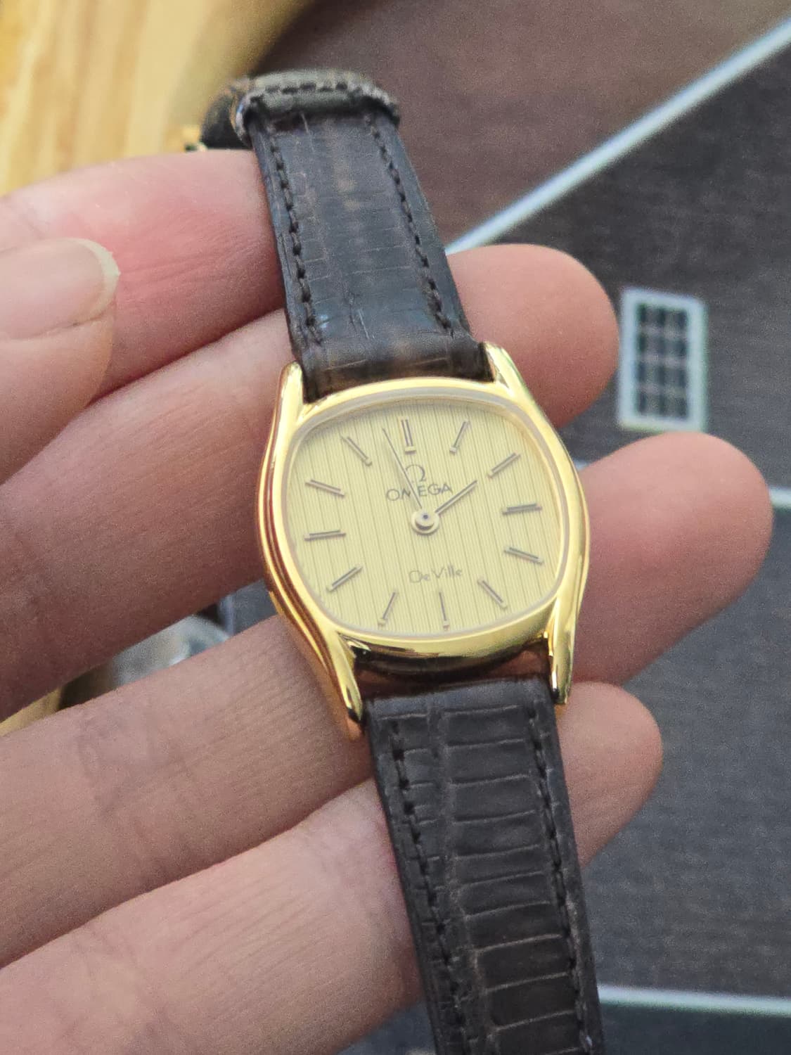 빈티지 오메가 드빌 여성용 시계 상품이미지2