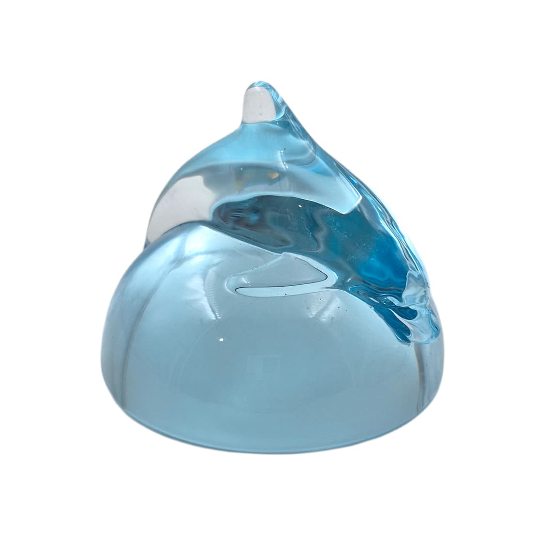 80s 노리다케 크리스탈 돌고래 아쿠아 문진 상품이미지4