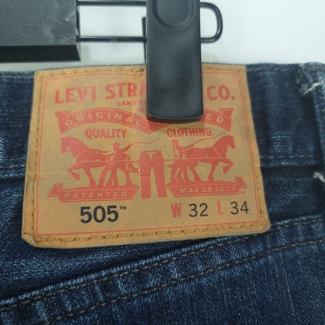 [리바이스] 505 루즈 스트레이트 데님 팬츠 청바지 M18796 상품이미지7