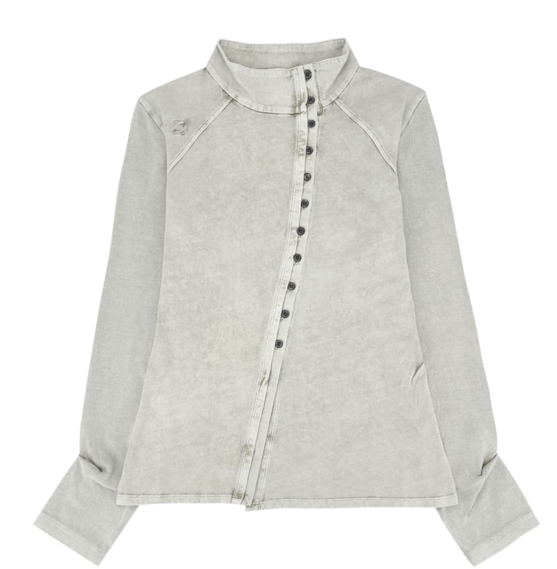 미스치프 워시드 저지 셔츠 m mschf 라이트베이지  상품이미지1