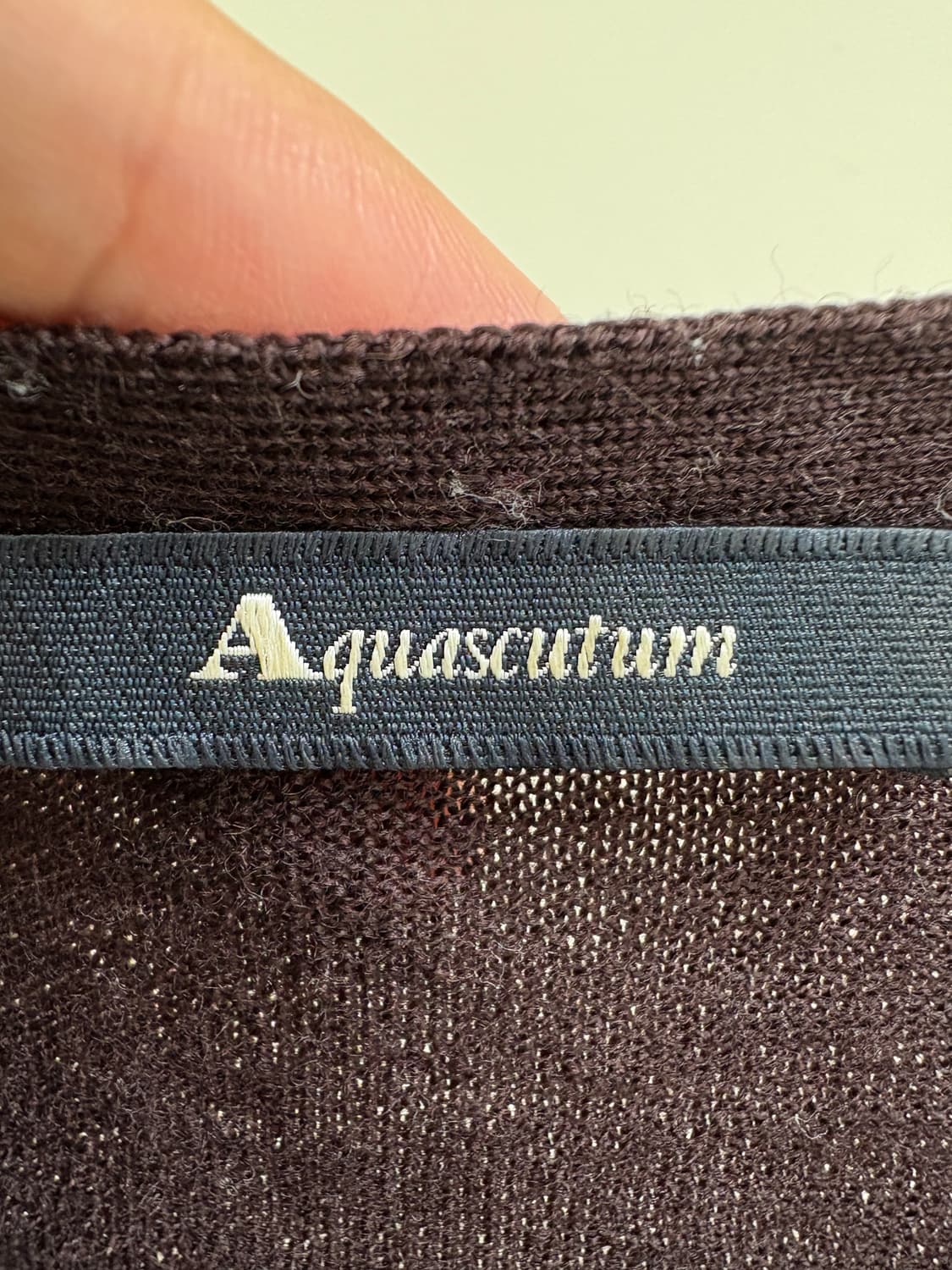 AQUASCUTUM (Made in Japan) 니트 상품이미지6