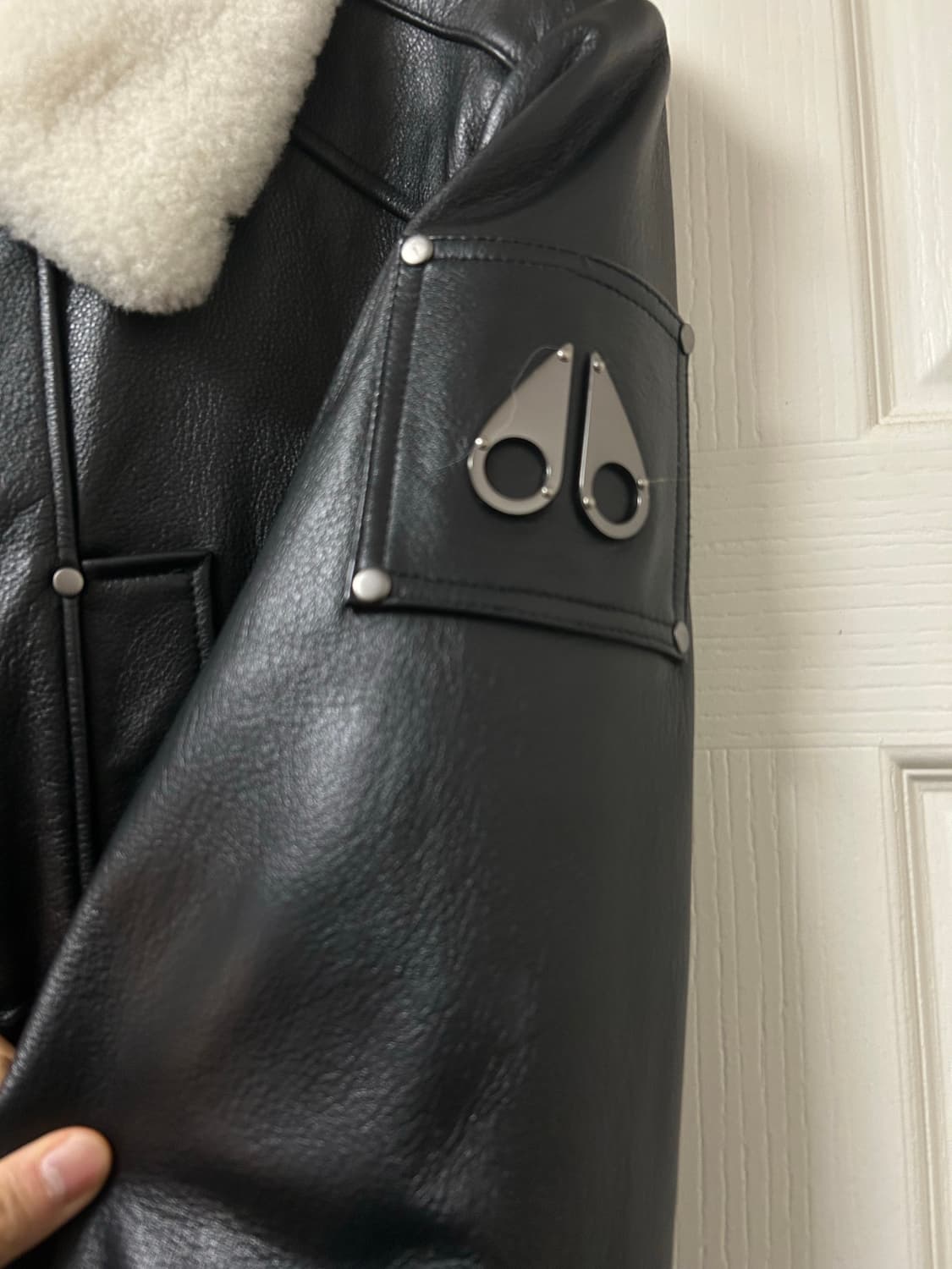 무스너클 (moose nuckles)가죽 자켓 US  L(105) 상품이미지8