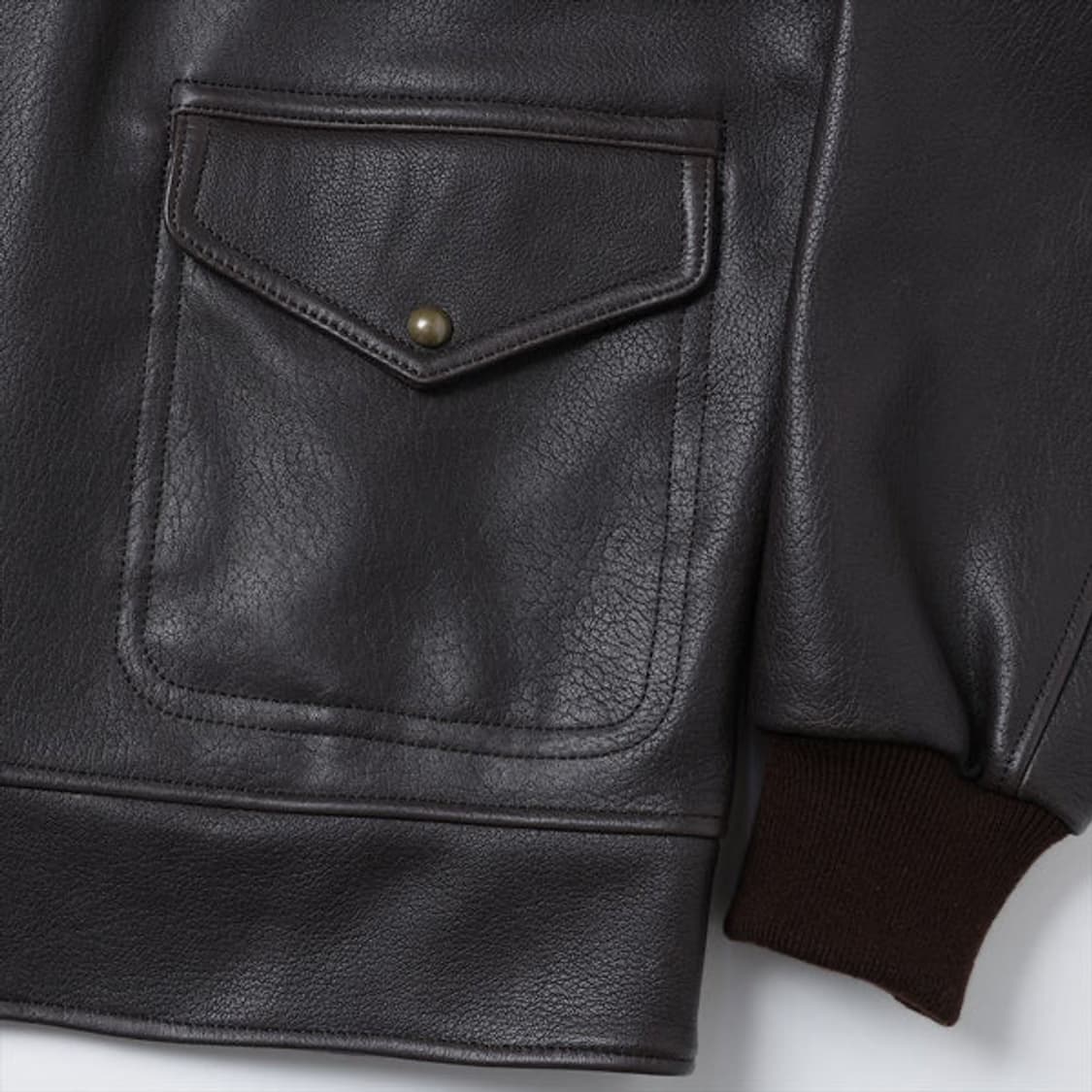 [2] 26SS 아프레쎄 레더 A-1 플라이트 자켓 상품이미지7