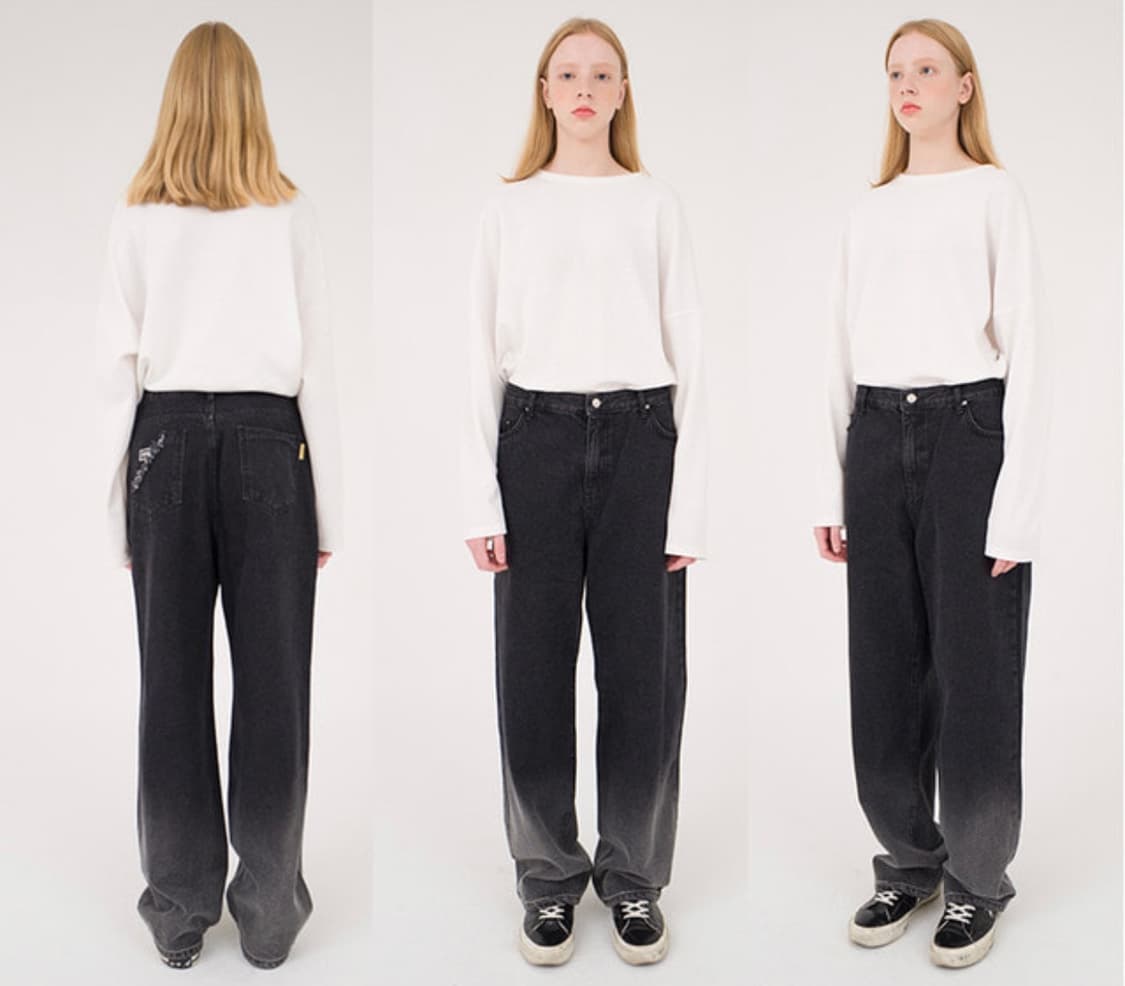 메인부스 그레이 워싱 데님 상품이미지5