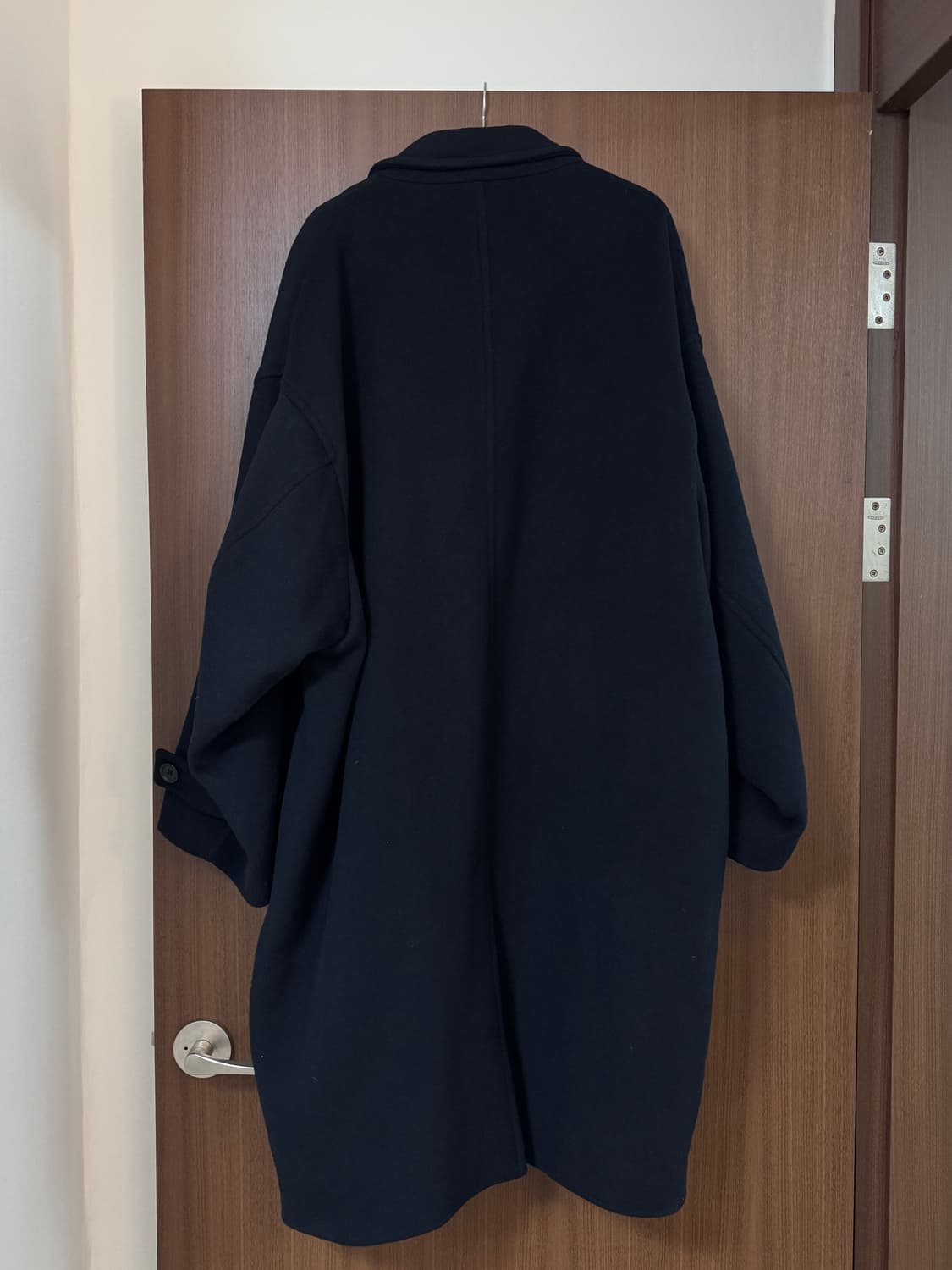 그라프페이퍼 라이트 멜톤 오버사이즈 코트 2 상품이미지4