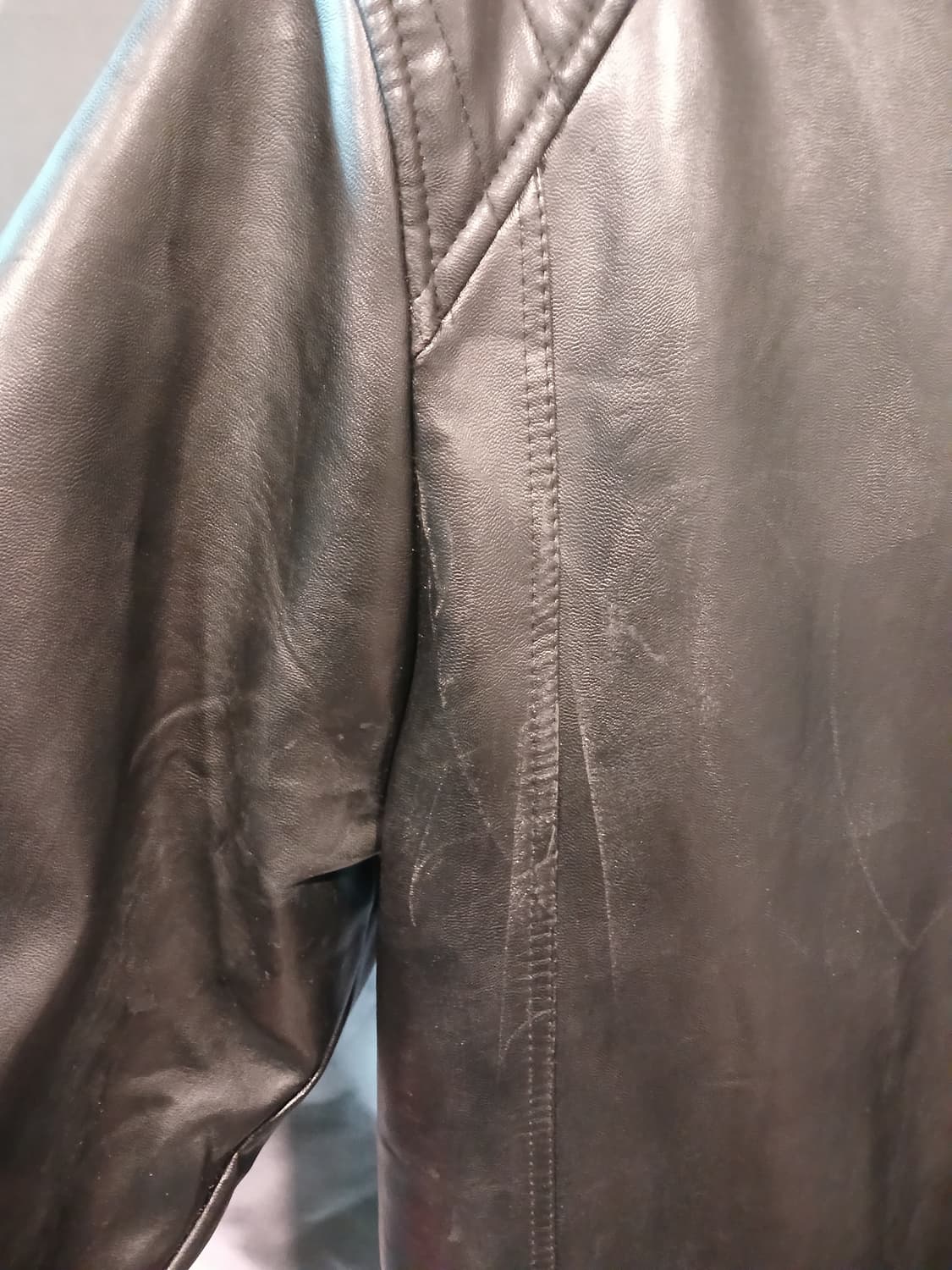 가죽 퍼 자켓 상품이미지3