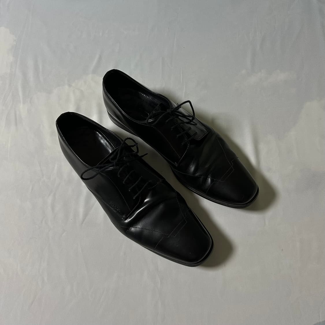 Prada classic semi square toe derby 상품이미지2