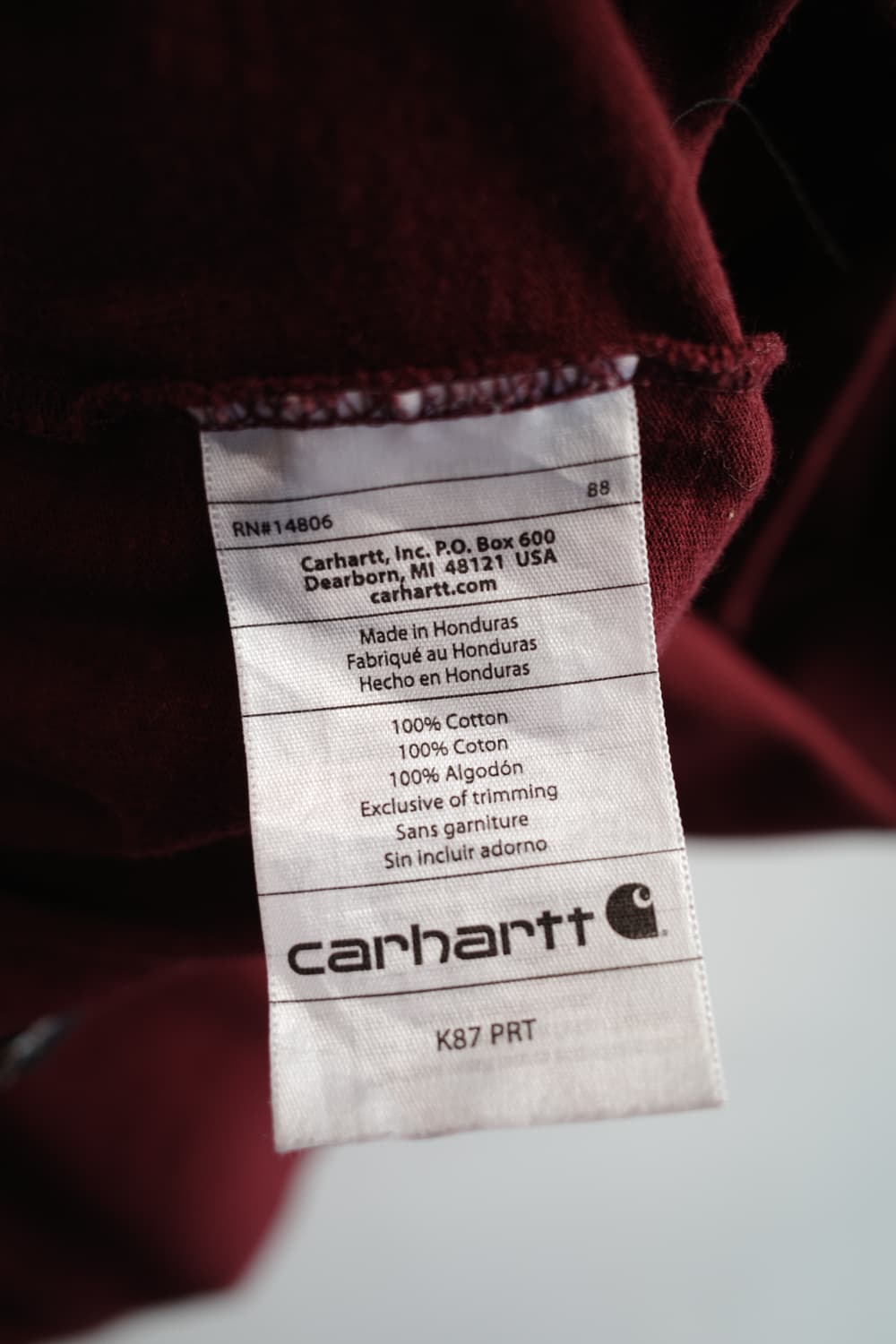 Carhartt 칼하트 포켓 티셔츠 상품이미지6