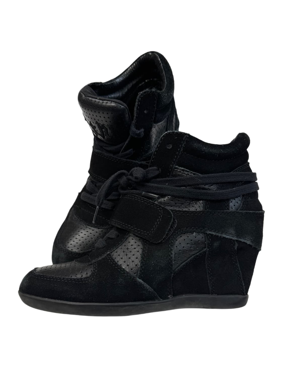 ASH 보위 웨지힐 하이탑 스니커즈 블랙  상품이미지2