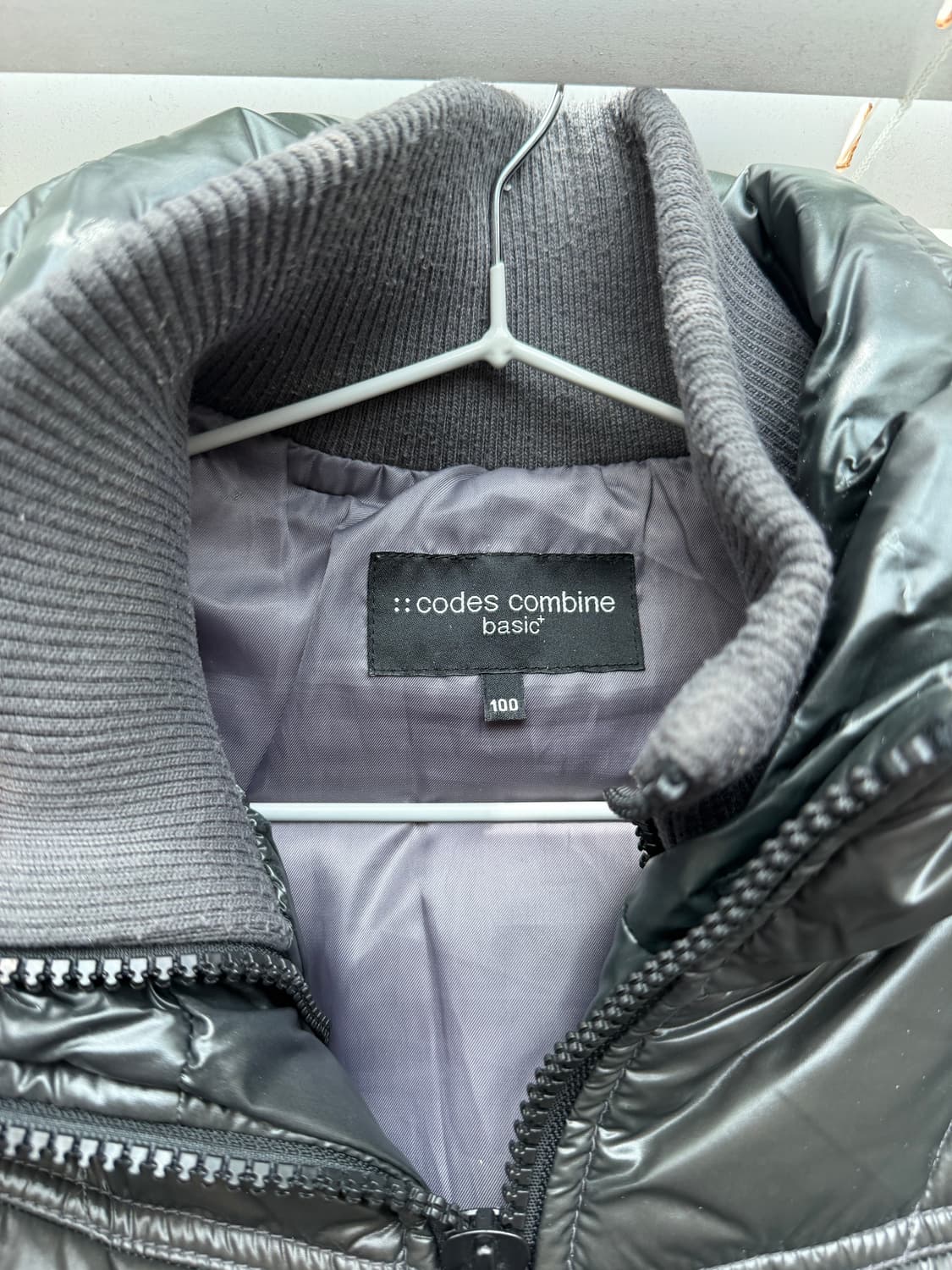 코데즈 컴바인 그레이패딩 상품이미지2
