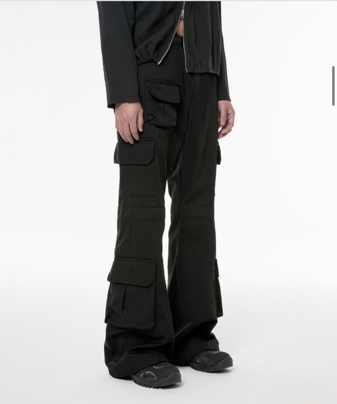플레어업 5.cargo Flare Pants (FL-234_Black) 상품이미지1