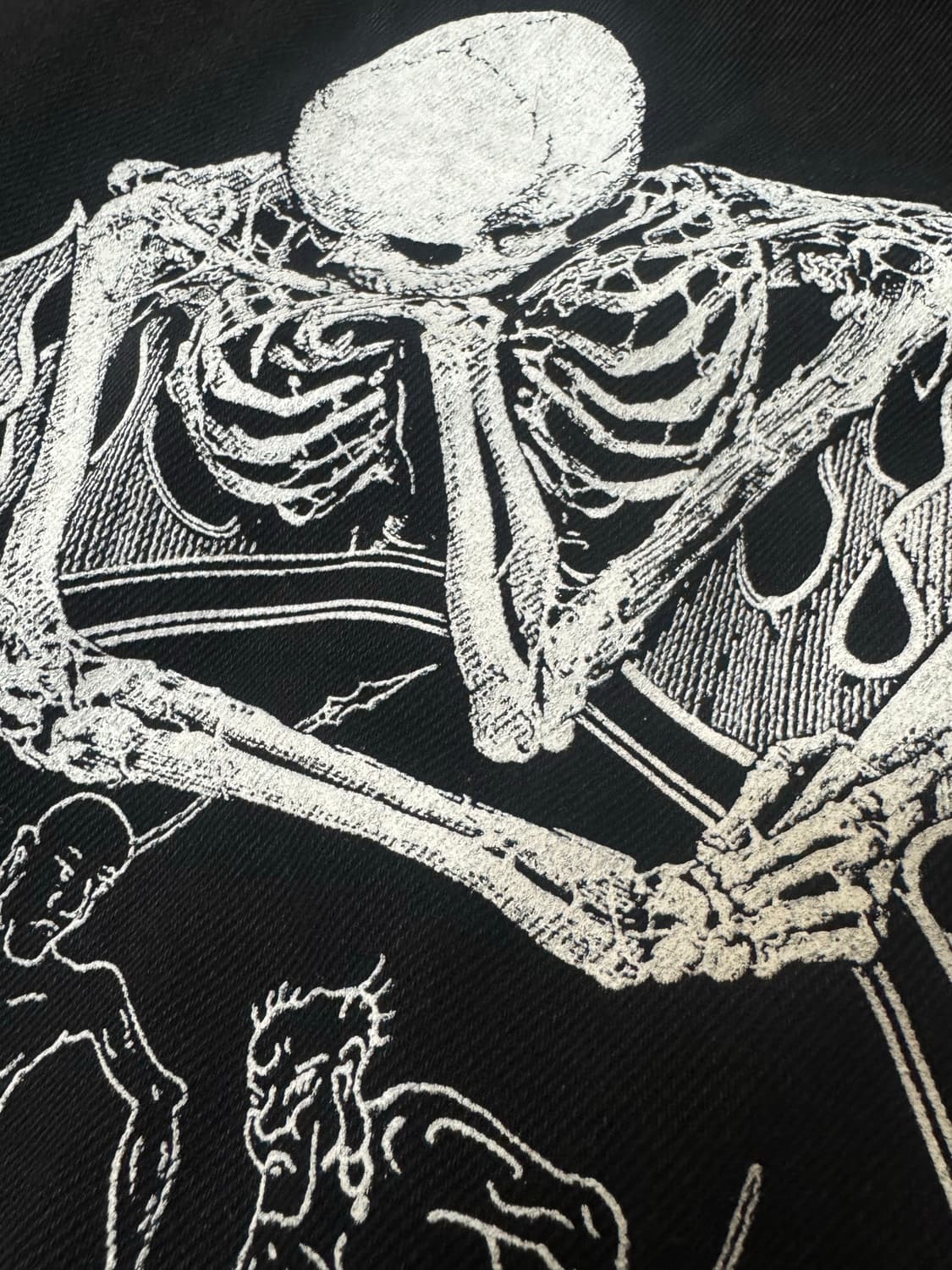 [XL] 알버트 체 x AQ 리플렉션 트러커 자켓 블랙 상품이미지4