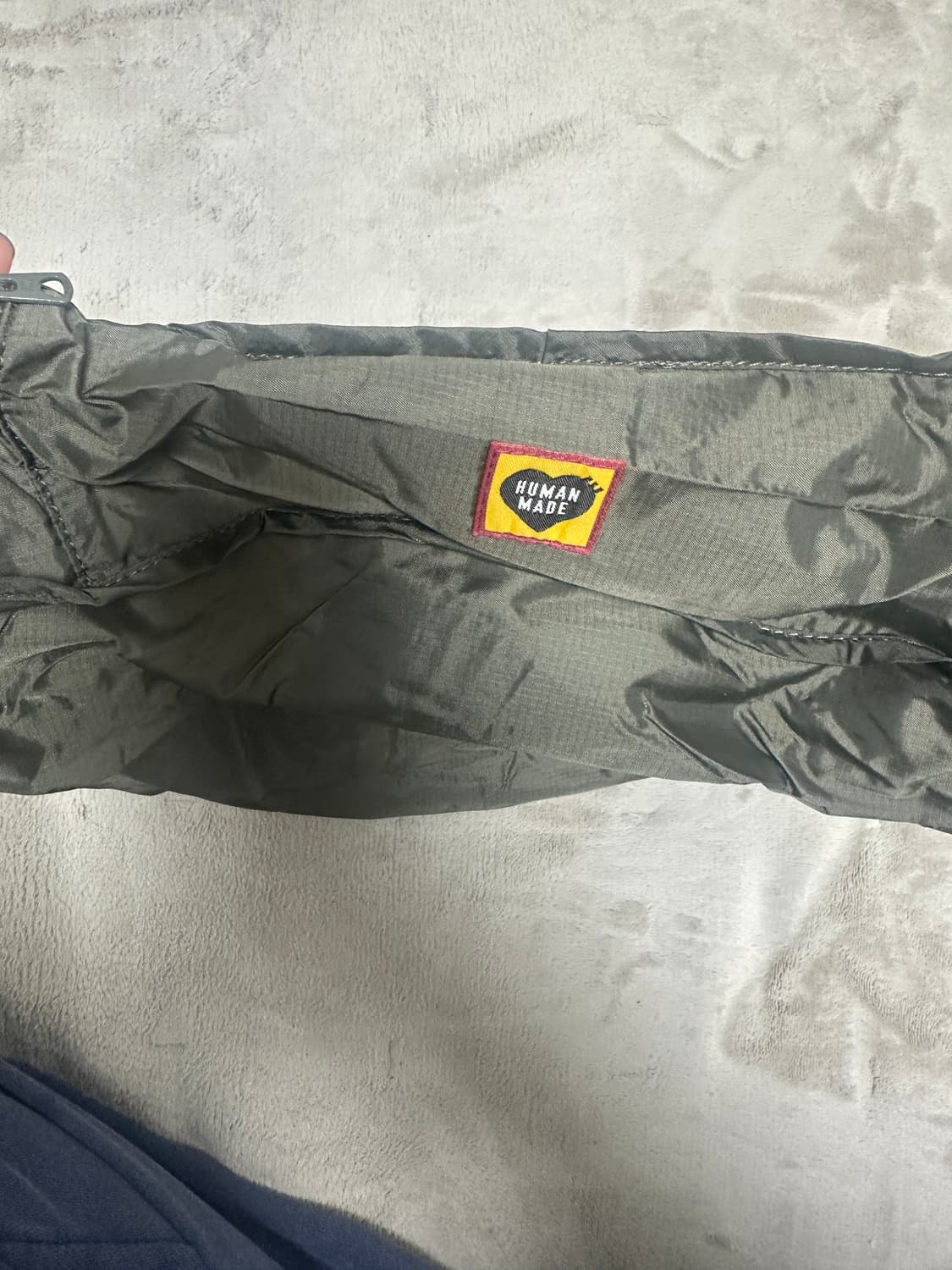 휴먼메이드 거싯 케이스 미디엄 사이즈 올리브드랍 상품이미지4