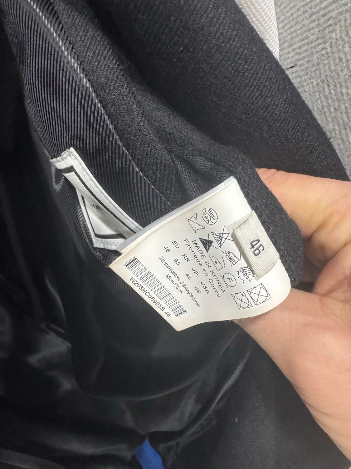 19fw 우영미 솔카라 로브 코트 블랙 상품이미지6