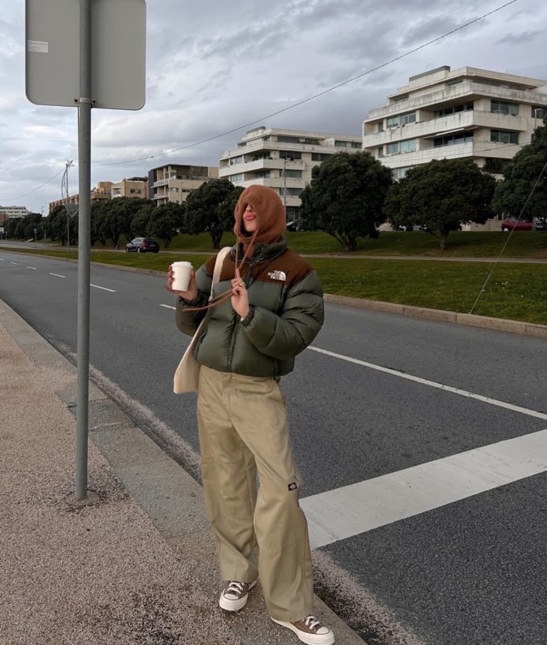 노스페이스 희귀 리미티드 카키눕시700 상품이미지2