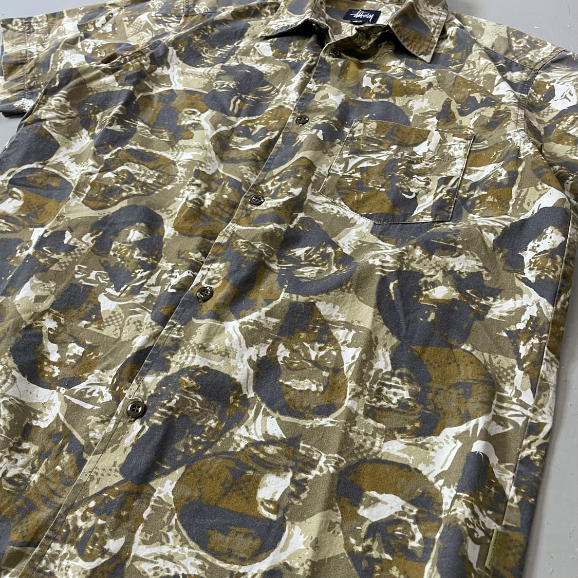 1990‘s Made In USA  Stussy Shirt 상품이미지4
