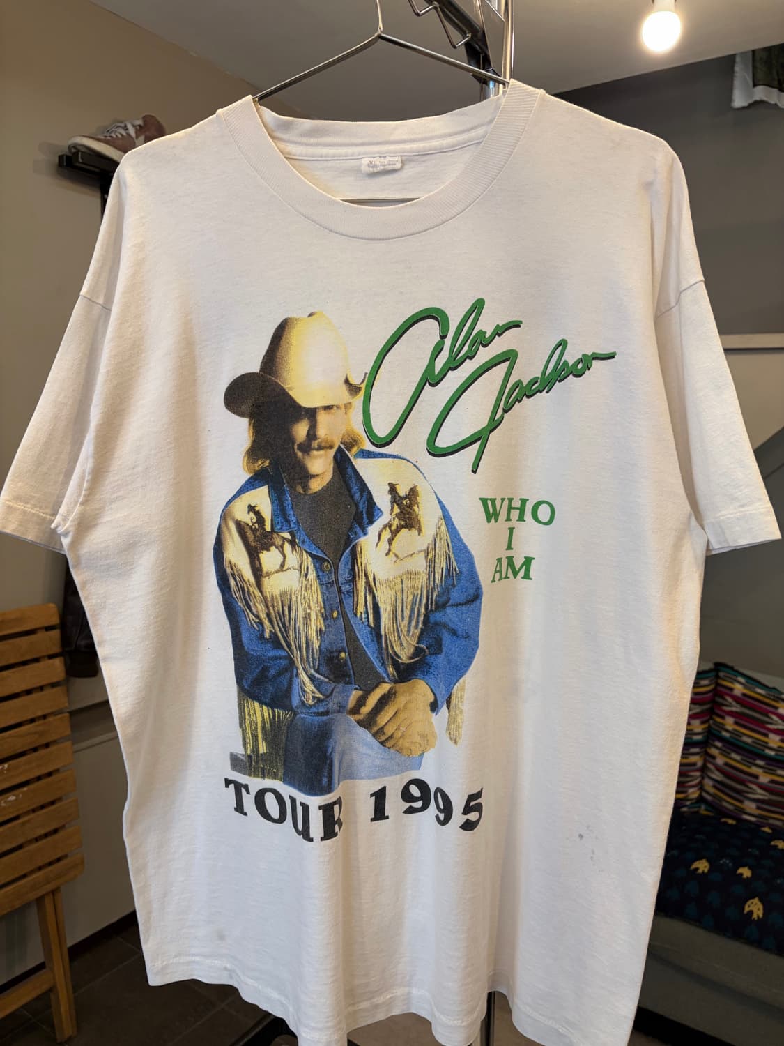 90‘s Alan Jackson country music tour T-s 상품이미지5