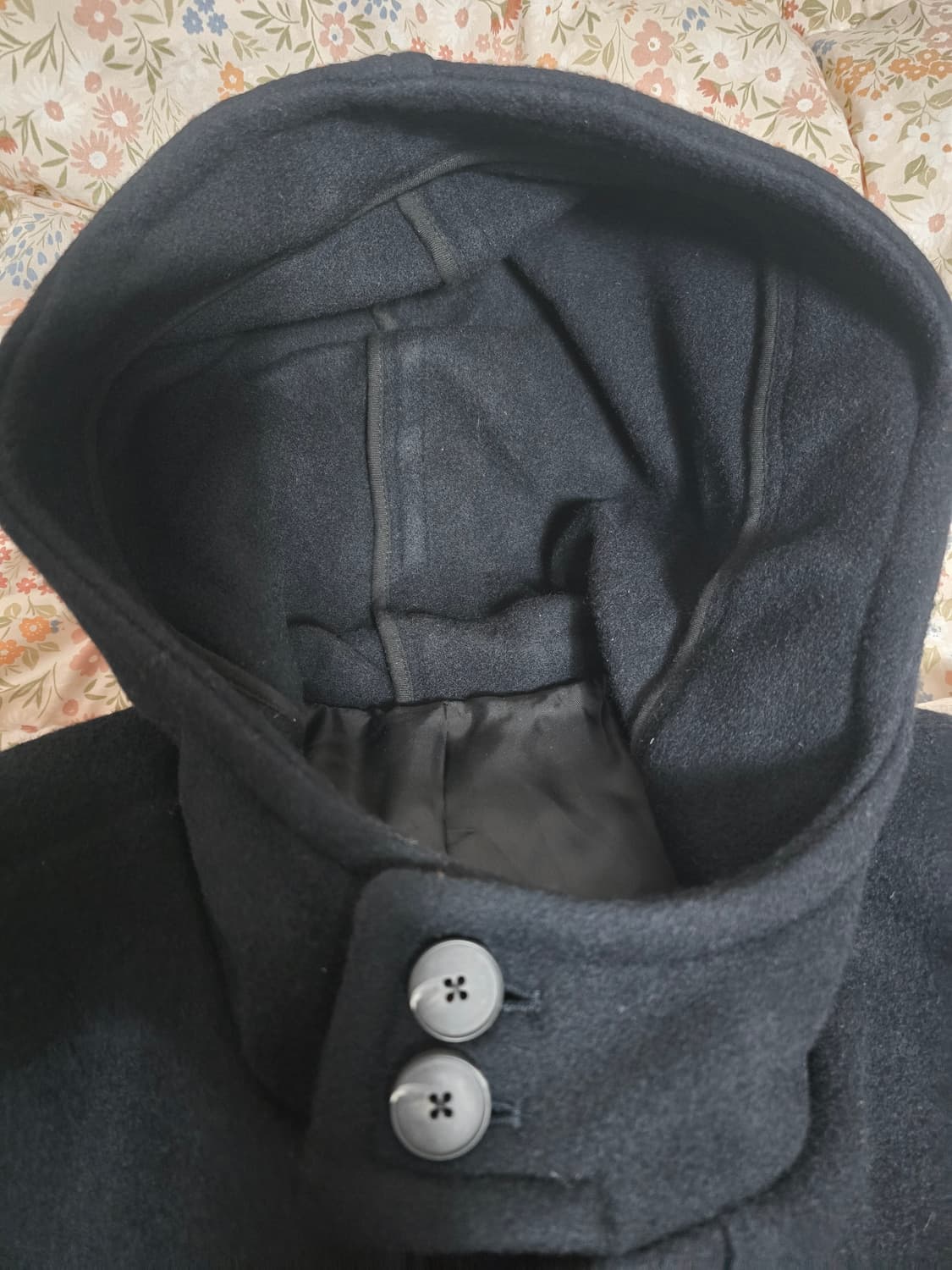 세븐피겨스 후드 더플 코트 
L 상품이미지7