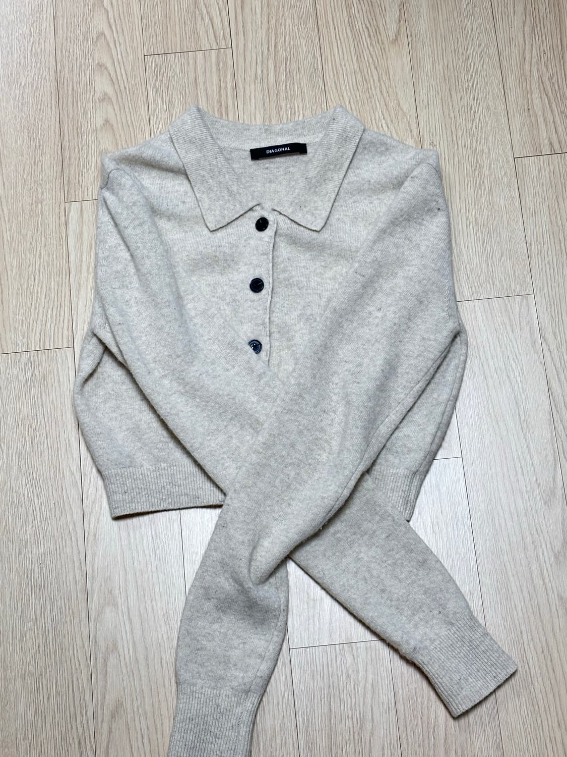 다이애그널 가디건 상품이미지3
