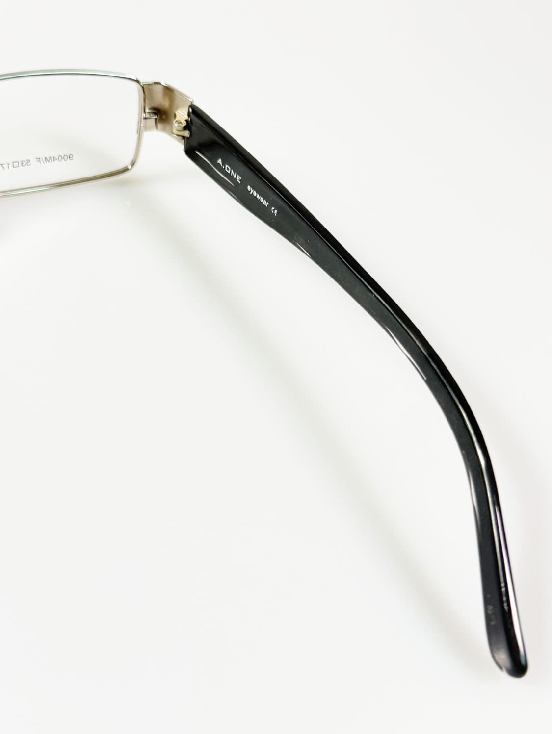 A.ONE 실버메탈 슬림 스퀘어 프레임 빈티지 안경 상품이미지6
