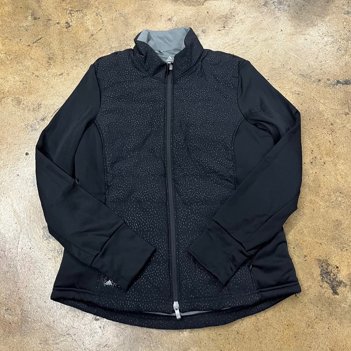 [정품/M] 아디다스 블랙 패턴 스포츠 자켓 b8 상품이미지2