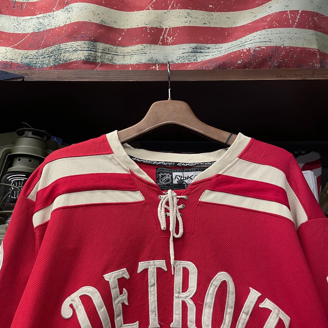 리복 NFL 2014 클래식 디트로이트 레드 윙스 하키 져지 상품이미지3