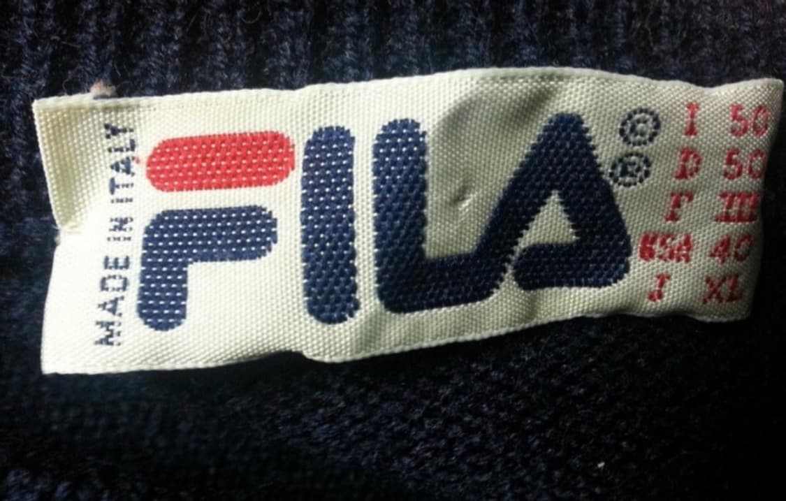 FILA 훨라 필라 올드스쿨 이태리 제작 니트 XL 105 상품이미지3