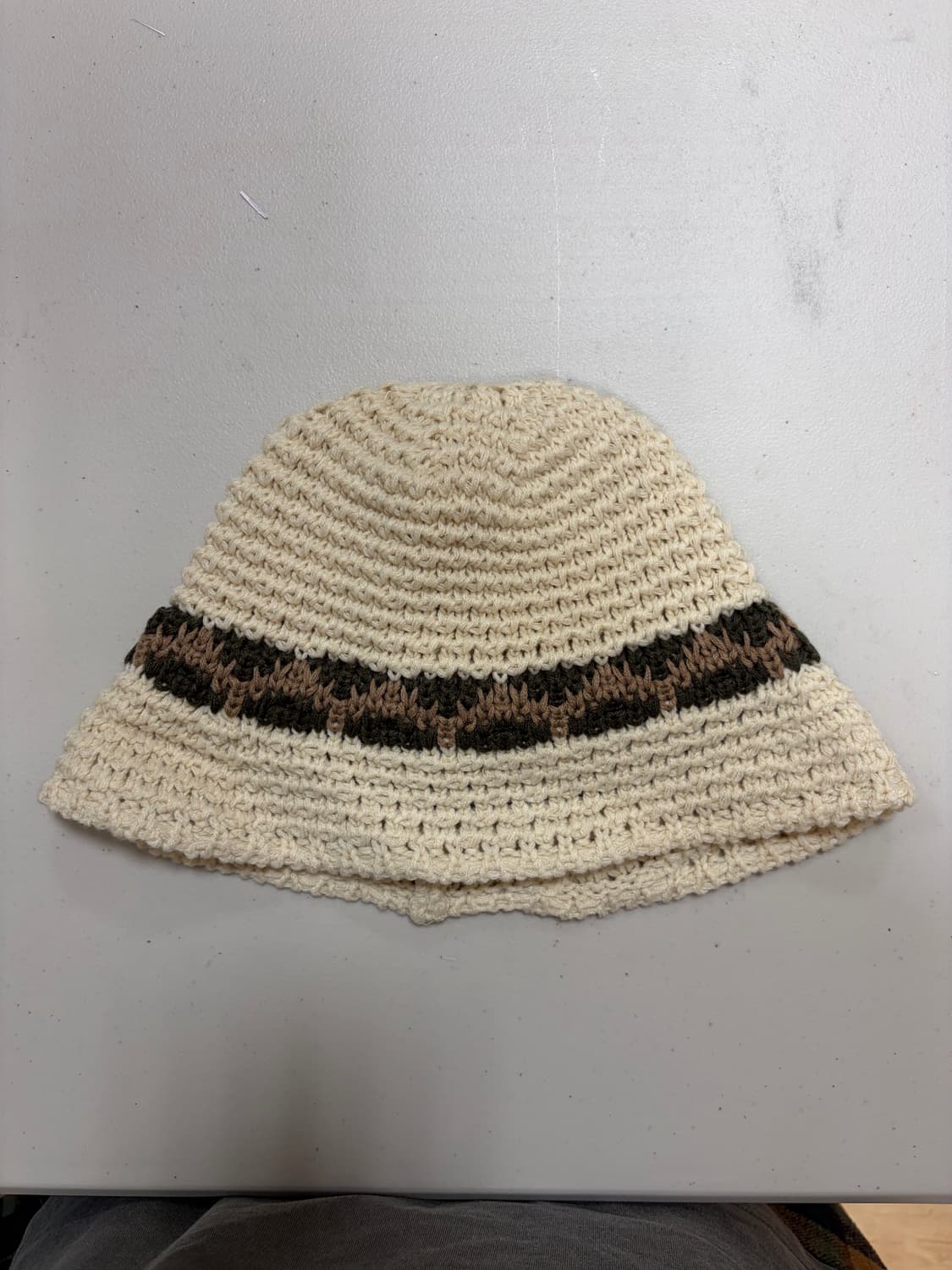 패턴니트버킷햇 상품이미지1