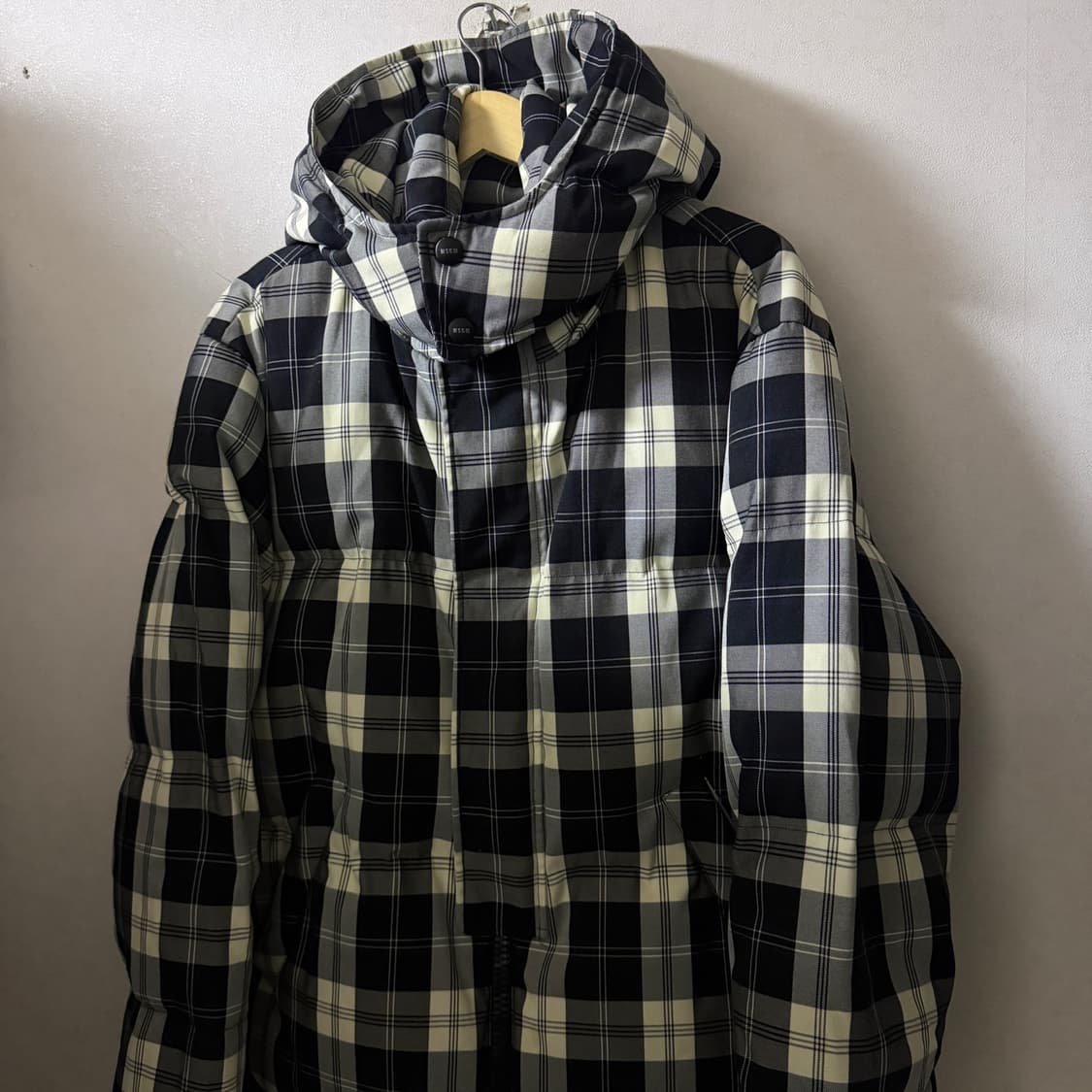 MSGM 남성 체크패턴 다운패딩점퍼 52(남성 105정도) 상품이미지10