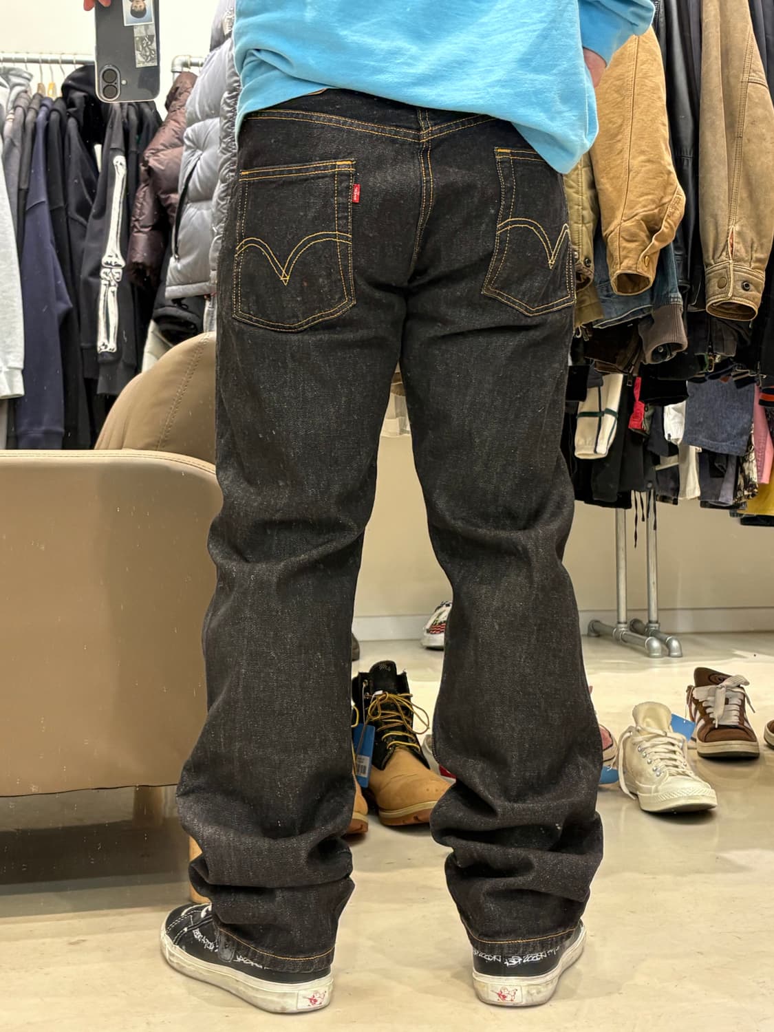 리바이스 501 버튼플라이 데님 팬츠 상품이미지9