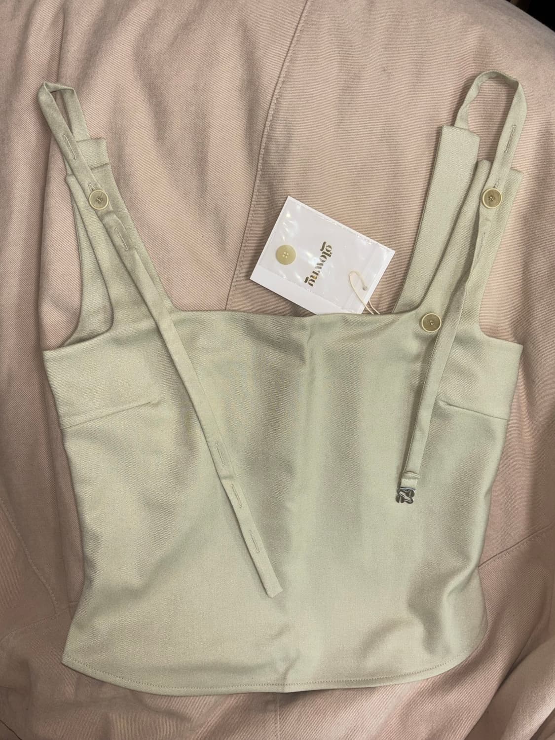 글로니 아이리스 탑_그린 상품이미지1