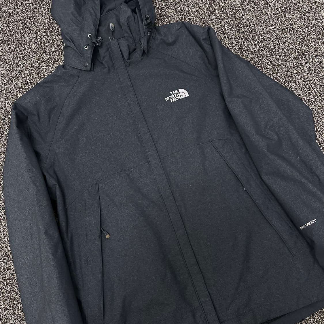 노스페이스 여성 바람막이 자켓 차콜 90(M) 상품이미지2
