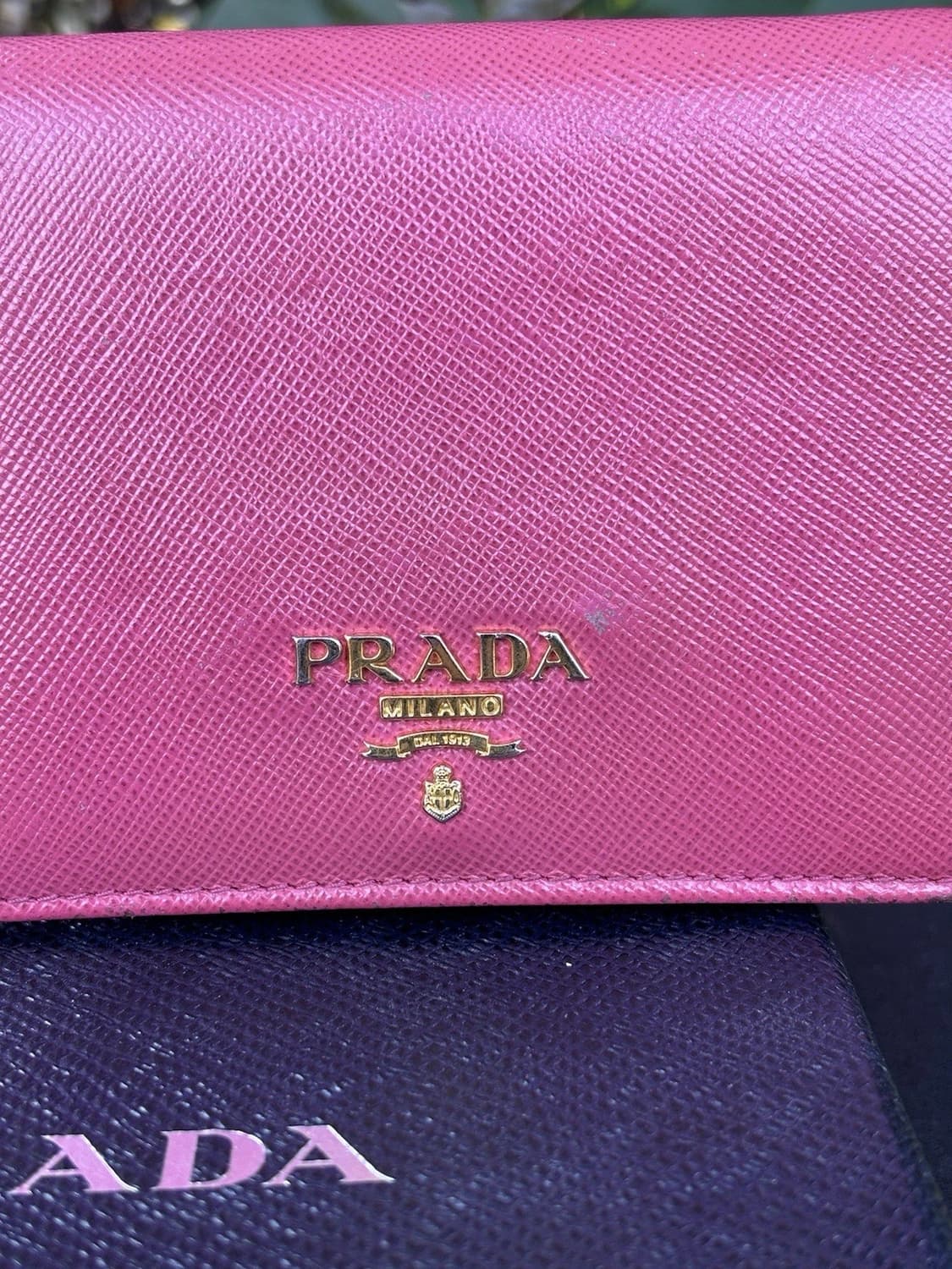 프라다 지갑 Saffiano Leather Compact Wallet 상품이미지3