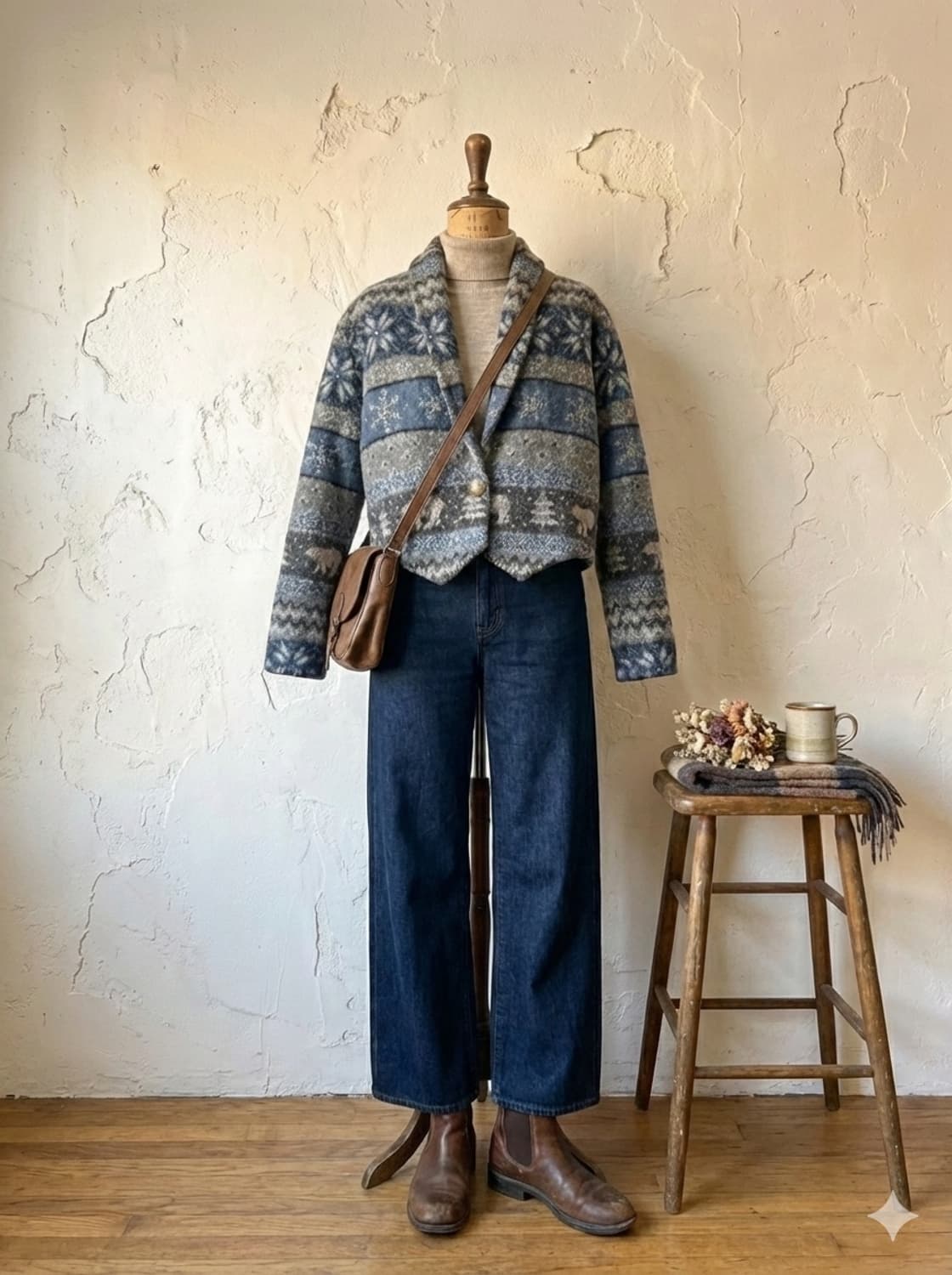 HONDA STARK 빈티지 베어 자켓 상품이미지3