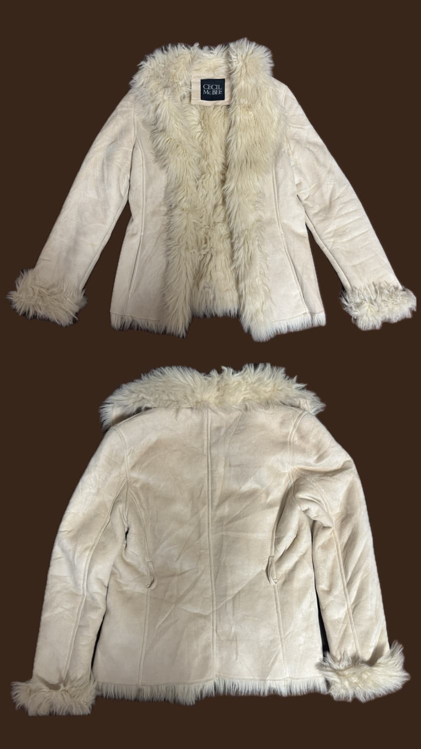 세실맥비 털자켓 상품이미지1