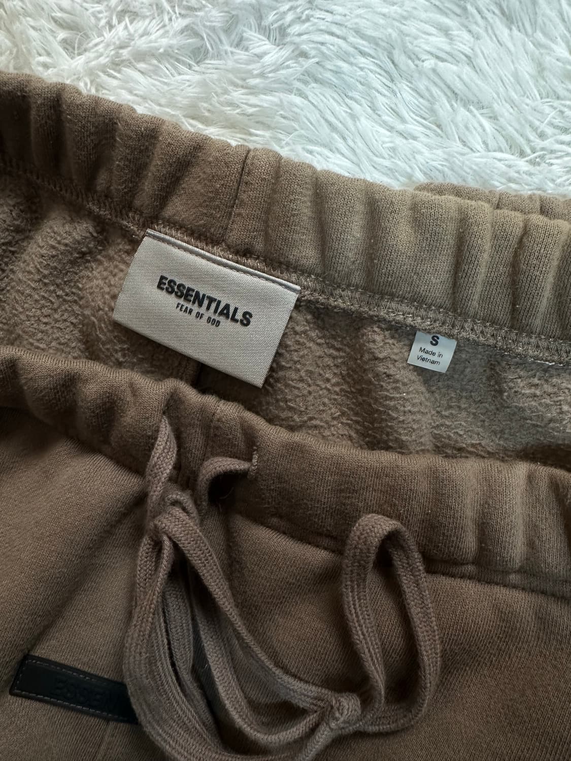 에센셜 Fear of God 갈색 바지 S 상품이미지6