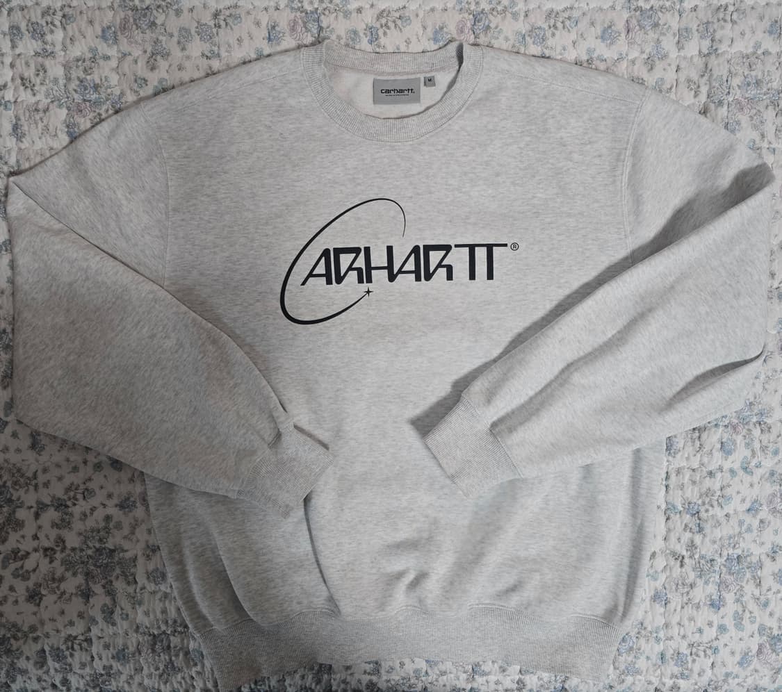 칼하트 wip 라이트 오버 그레이 스웻셔츠

m 상품이미지1