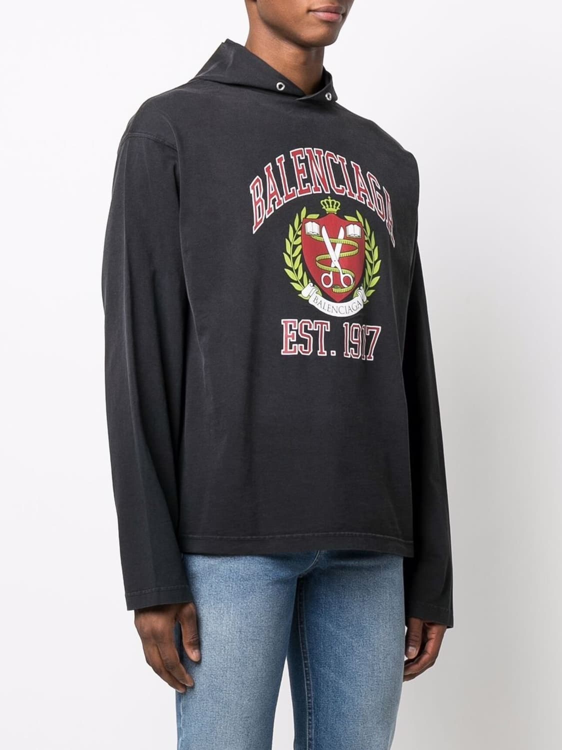 Balenciaga college hoodie overfit 상품이미지1