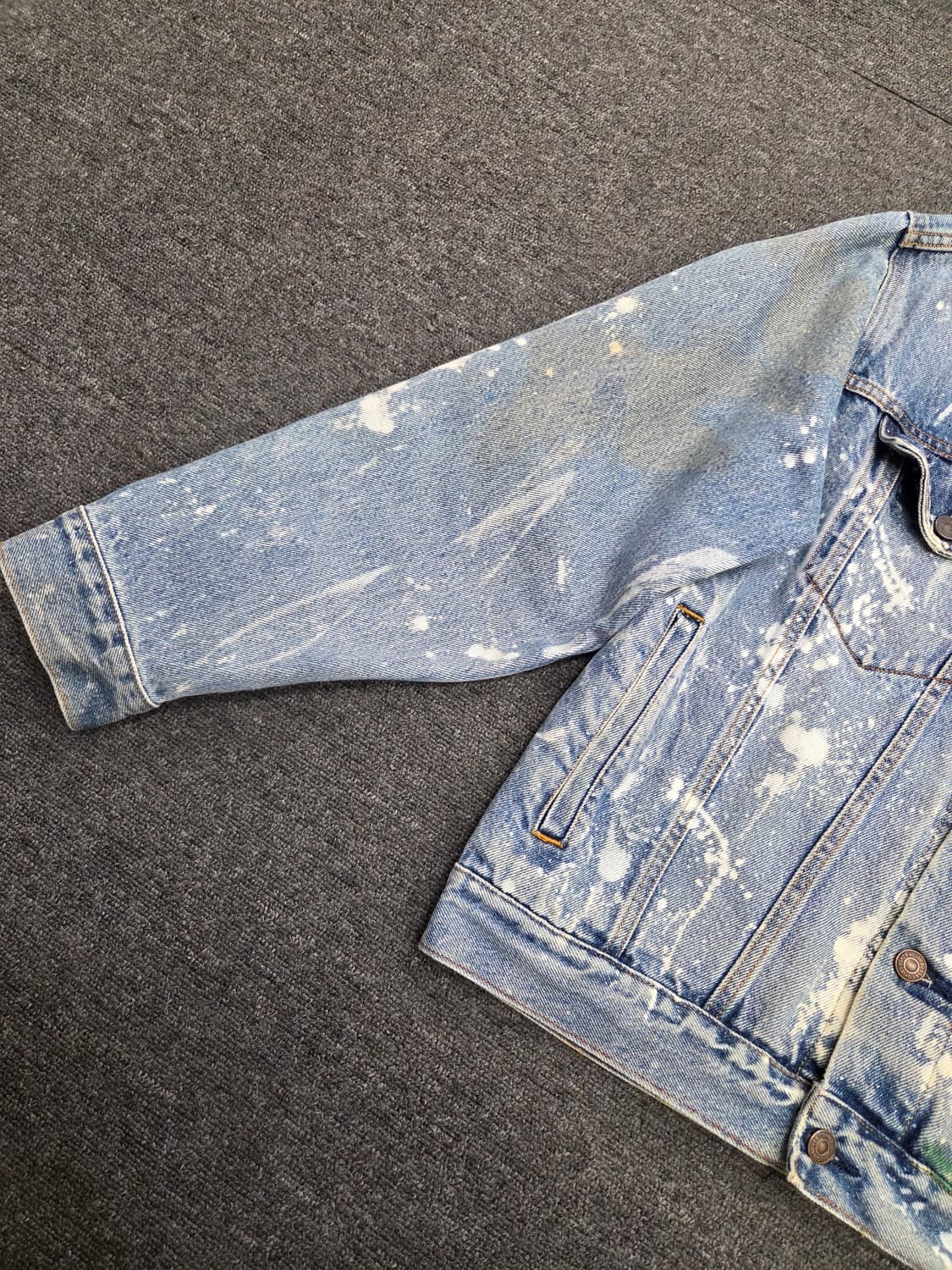 리바이스 시그니처 에시드 커스텀 데님자켓 상품이미지3