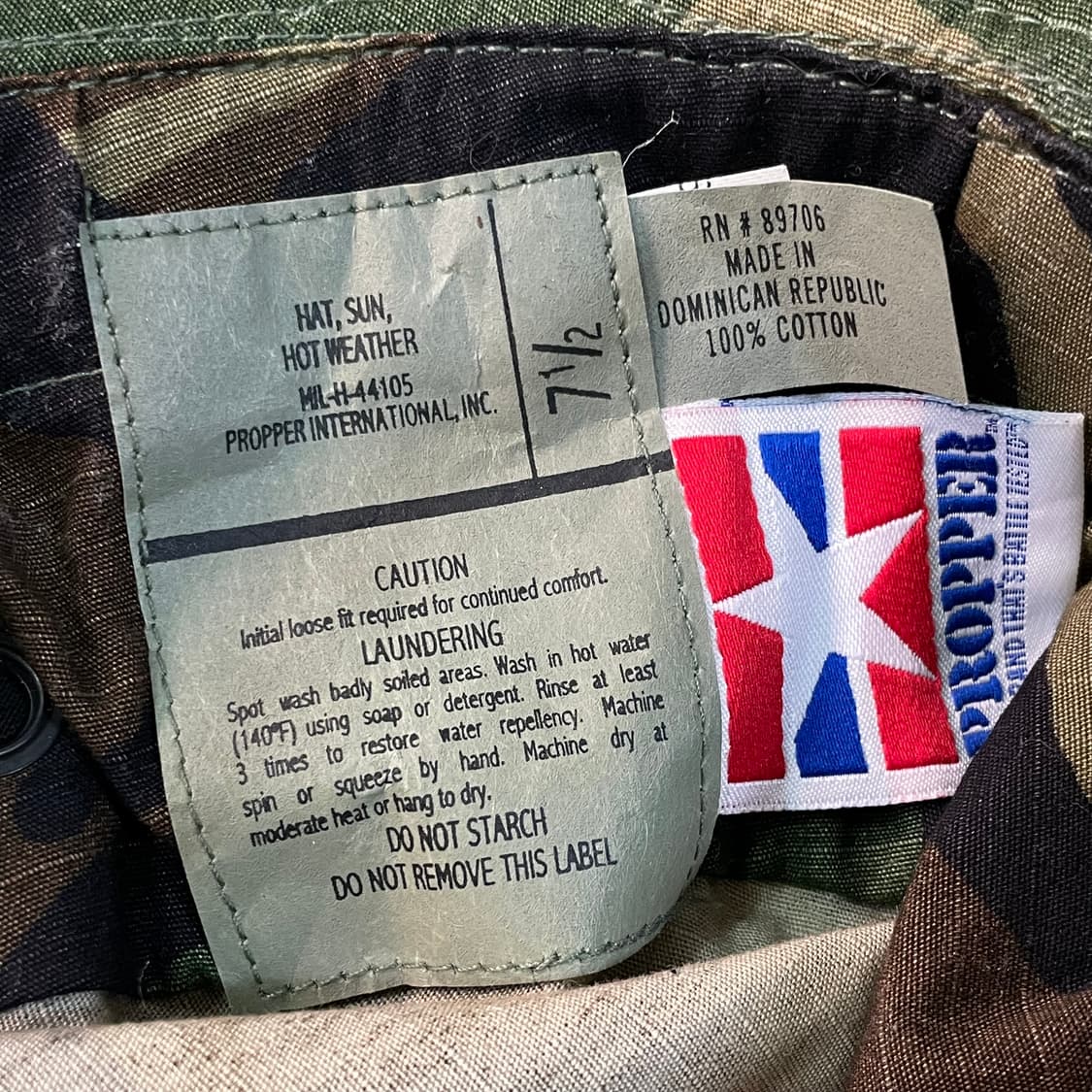 프로퍼 밀리터리 모자 상품이미지1