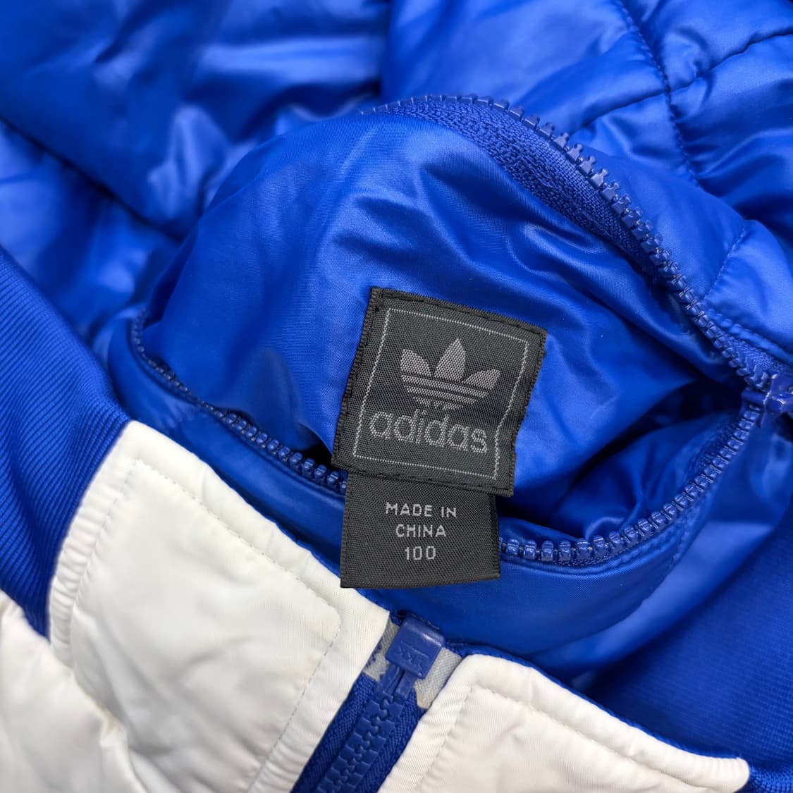 [100] 아디다스 첼시 빅로고 트랙 점퍼 자켓 블루 D196 상품이미지8
