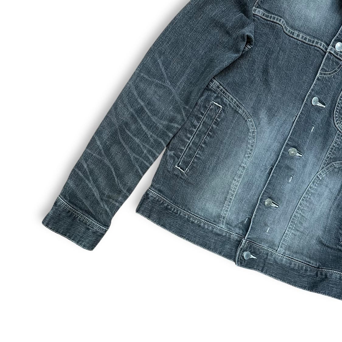 알뉴볼드 데님 자켓 상품이미지3