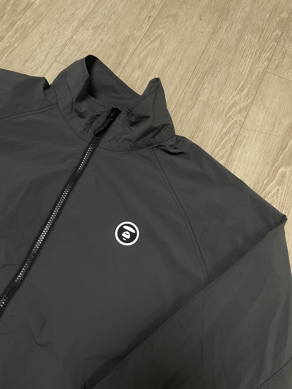 에이프 Aape 바람막이 블랙 라이트 자켓 새제품 상품이미지2