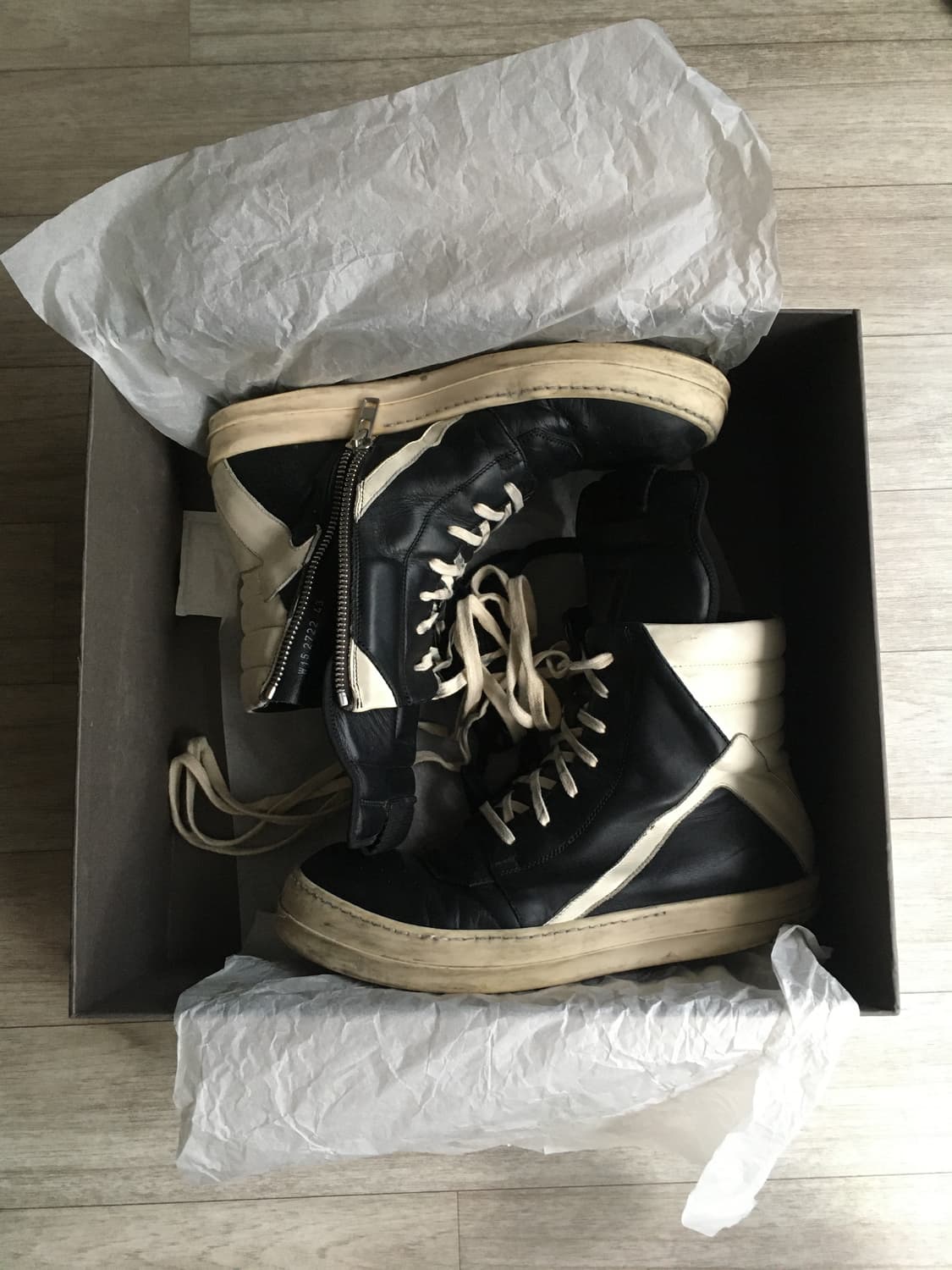 릭오웬스 지오바스켓 43 상품이미지1