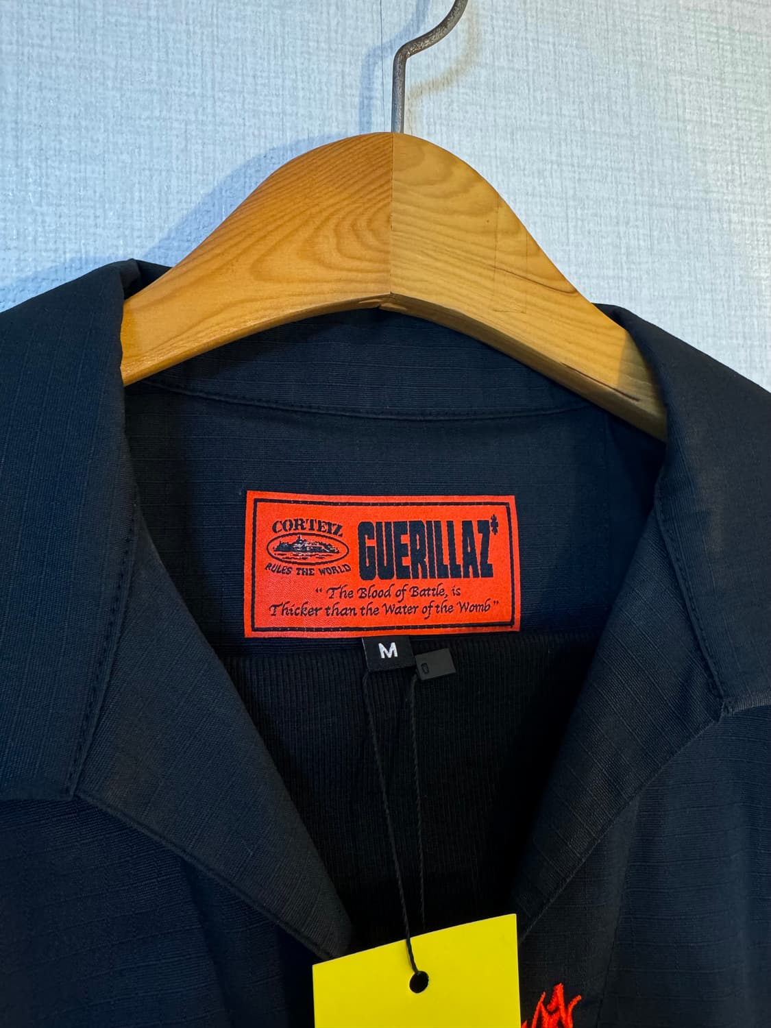 [M] Corteiz 코르테이즈 드릴탑 블랙오렌지 상품이미지5