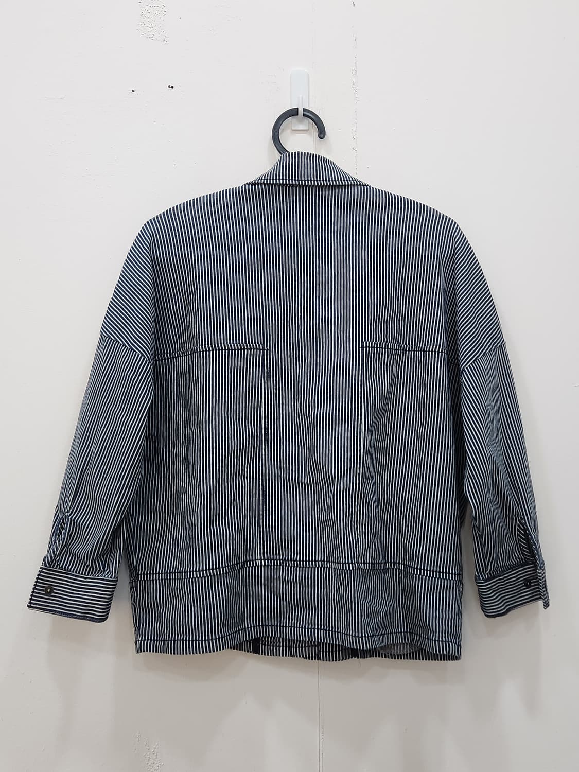 [85] 쥬시쥬디 스트라이프 네이비 코튼 점퍼 85사이즈 상품이미지2