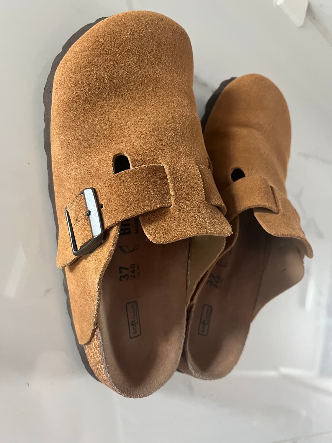 버켄스탁 보스턴 소프트 풋베드 밍크 - 내로우 37 240mm 상품이미지3