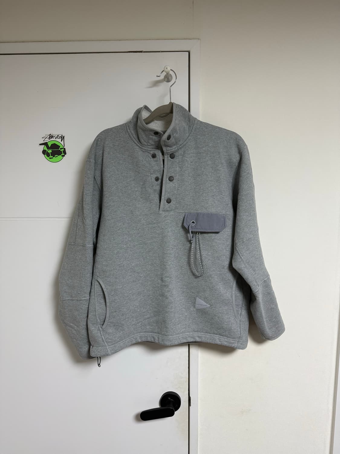 앤드원더 하프버튼 M 상품이미지1